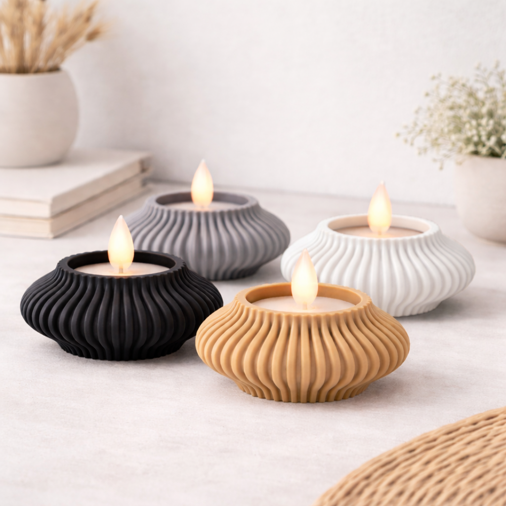 Teelicht ''Nordlicht