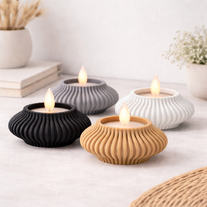 Teelicht ''Nordlicht